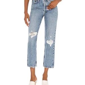 AGOLDE Lana Straight Cropped Jean - Size 23